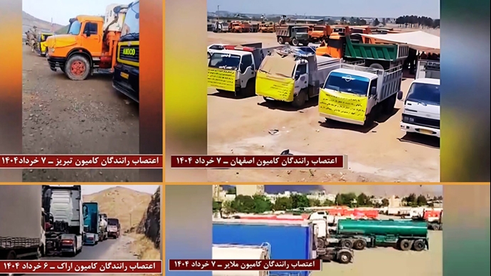 اعتصاب کامیون‌داران و دومینوی بحران در ساختار حاکمیت