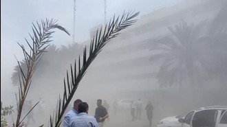 انفجار شدید در بندرعباس