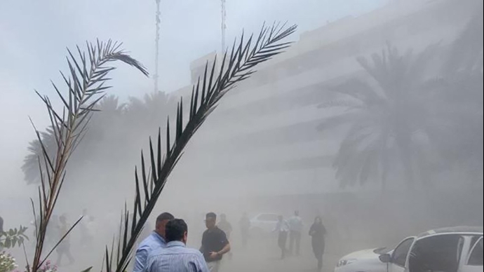 انفجار شدید در بندرعباس