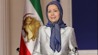 خانم مریم رجوی رئیس‌جمهور برگزیده مقاومت ایران
