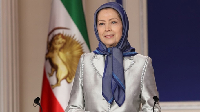 خانم مریم رجوی رئیس‌جمهور برگزیده مقاومت ایران