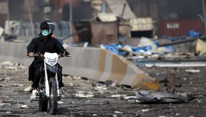 انفجار در بندرعباس