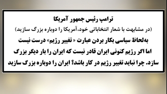 ترامپ رئیس‌جمهور آمریکا