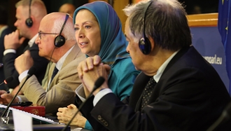 سخنرانی خانم مریم رجوی - اجلاس در پارلمان اروپا- استراسبورگ