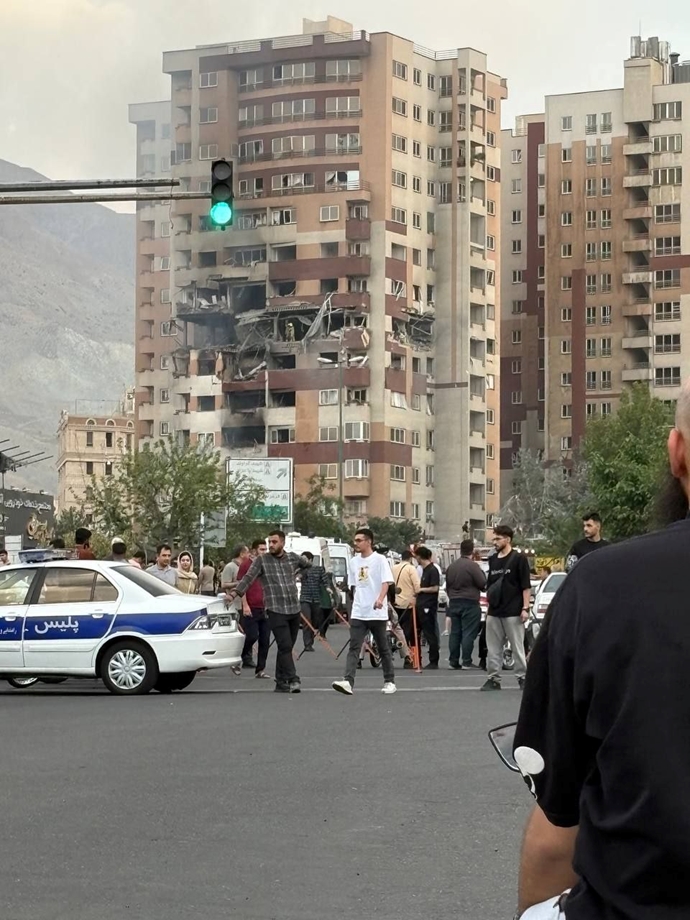 حملات اسراییل به هدف‌های گوناگون در داخل ایران
