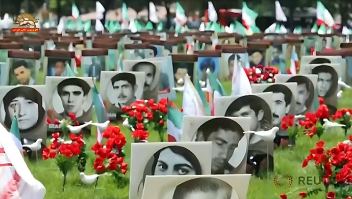 نمایشگاه عکس و گرامیداشت مبارزان آزادی ایران در واشنگتن