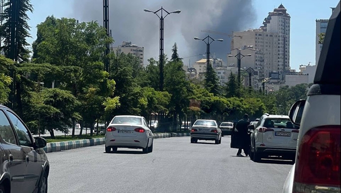 تصویر از حمله به تهران