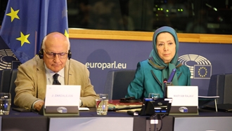 سخنرانی خانم مریم رجوی - اجلاس در پارلمان اروپا- استراسبورگ