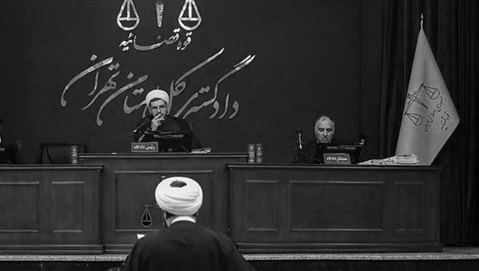سی‌وپنجمین جلسه دادگاه قضاییه جلادان