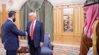 ملاقات دونالد ترامپ و احمد الشرع در عربستان، خرداد ۱۴۰۴