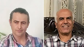  زندانیان سیاسی مجاهد خلق بهروز احسانی و مهدی حسنی