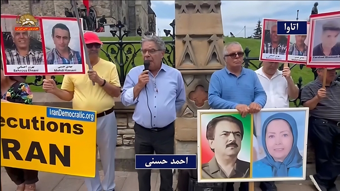 تظاهرات ایرانیان آزاده در شهرهای آمریکا‌، کانادا و انگلستان