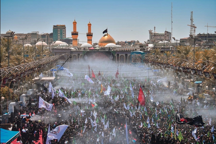 مراسم عاشورای حسینی در کربلا