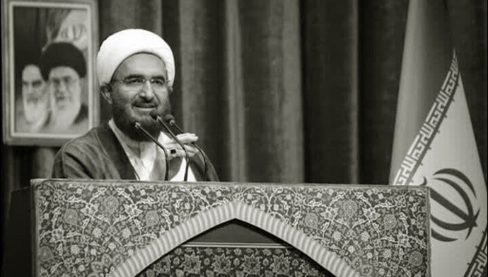 علی اکبری امام‌جمعه خامنه‌ای در تهران