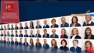 کنفرانس در پارلمان ایتالیا