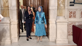 گزارش تصویری از کنفرانس در پارلمان ایتالیا با حضور خانم مریم رجوی
