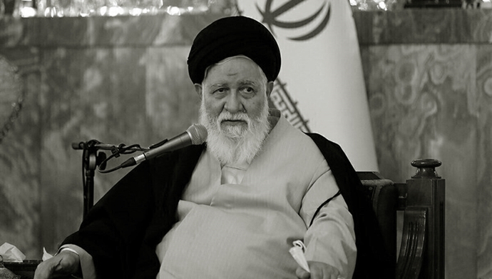 آخوند علم‌الهدی امام جمعه و نماینده خامنه‌ای در مشهد