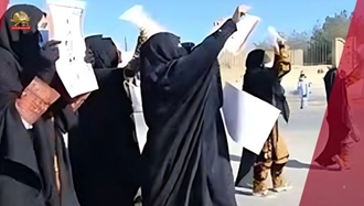 راهپیمایی زنان بلوچ