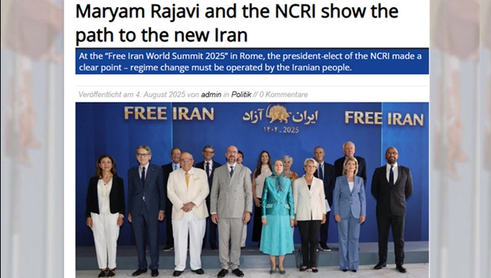 اجلاس جهانی ایران آزاد ۲۰۲۵ در رم