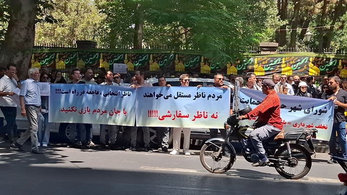 تهران، مهندسان ناظر در اعتراض به تصمیم جنجالی شهرداری