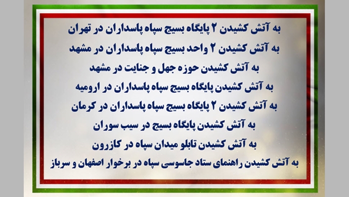 ۲۰ پاسـخ آتشیـن به تخریب و صاف کردن مزار هزاران شهید مجاهد خلق