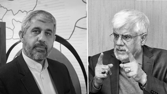 عارف معاون پزشکیان و سعیدی دبیر کمیسیون امنیت ملی مجلس ارتجاع