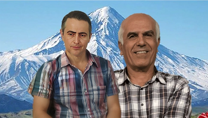مجاهدان شهید بهروز احسانی و مهدی حسنی