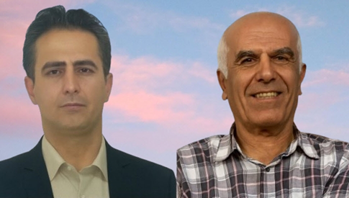 مجاهدان خلق بهروز احسانی و مهدی حسنی