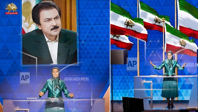 بازتاب رسانه‌های بین‌المللی و ایتالیائی از اجلاس جهانی ایران آزاد در رم
