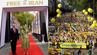 گردهمایی و تظاهرات ایرانیان در بروکسل - ۱۵شهریور ۱۴۰۴