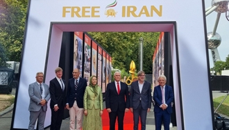 گردهمایی و تظاهرات ایرانیان در بروکسل - ۱۵شهریور ۱۴۰۴