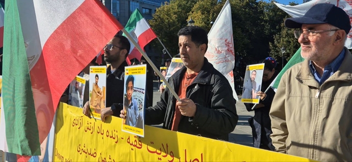 اسلو - آکسیون ایرانیان آزاده و گرامیداشت شهیدان جمعه خونین زاهدان - ۵مهر ۱۴۰۴
