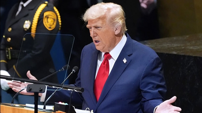 دونالد ترامپ رئیس‌جمهور آمریکا