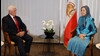 دیدار و گفتگوی خانم مریم رجوی رئیسجمهور برگزیده مقاومت با آقای مایک پنس معاون پیشین رئیسجمهور آمریکا