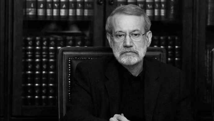 پاسدار علی لاریجانی دبیر شورای عالی امنیت رژیم
