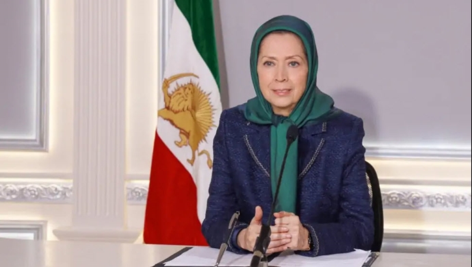 خانم مریم رجوی رئیس‌جمهور برگزیده مقاومت ایران
