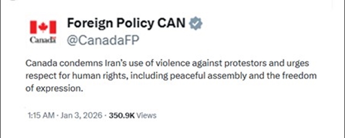 ایکس وزارت‌خارجه کانادا