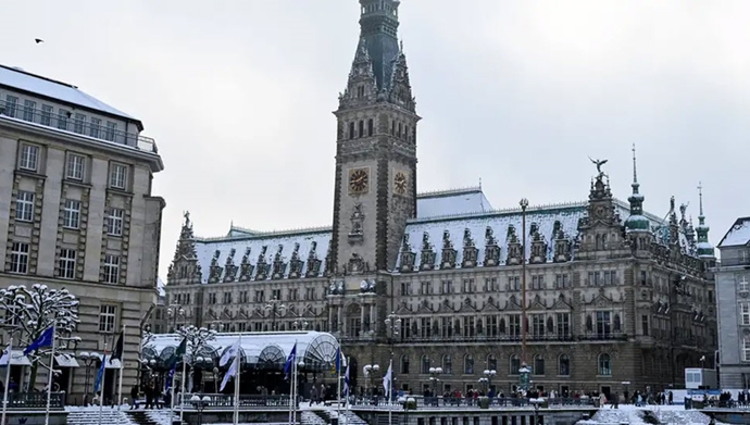 نمایی از سنای هامبورگ