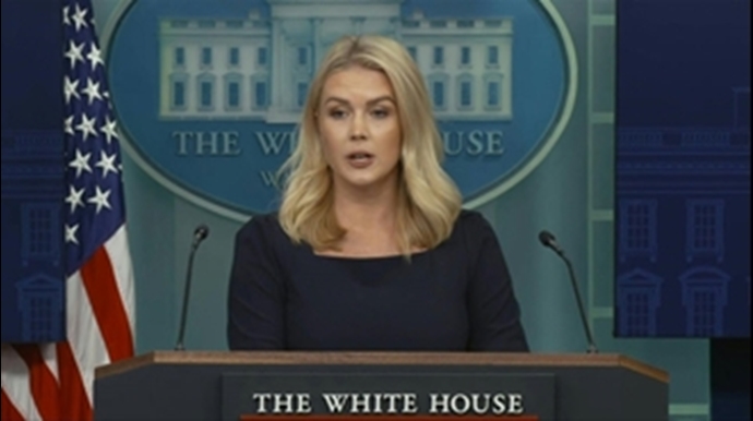 کارولین لیویت، سخنگوی کاخ سفید