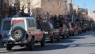 نیروهای سرکوبگر در قیام سراسری ۱۴۰۴