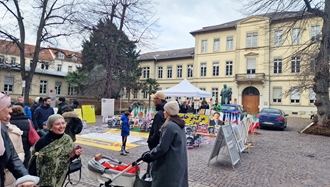 هایدلبرگ - میز کتاب و نمایشگاه عکس شهیدان قیام سراسری - ۱۱ بهمن ۱۴۰۴