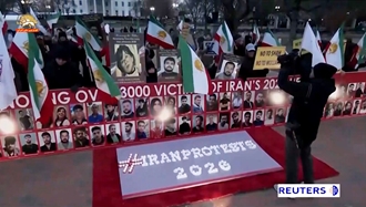 بازتاب تظاهرات یاران شورشگر در حمایت از قیام سراسری در رسانه‌های بین‌المللی