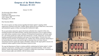 نامه ۵۹نماینده کنگره آمریکا به مارکو روبیو وزیر خارجه آمریکا