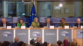 سخنرانی خانم مریم رجوی در پارلمان اروپا به‌مناسبت روز جهانی حقوق‌بشر