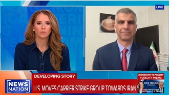 گزارش تلویزیون نیوز نیشن از قیام مردم ایران