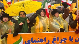 گردهمایی بزرگ ایرانیان در بروکسل