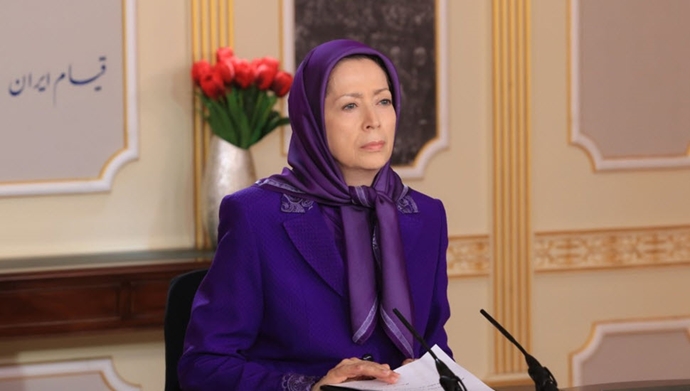 خانم مریم رجوی رئیسجمهور برگزیده مقاومت ایران