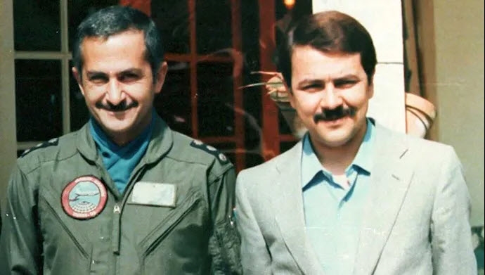 مسعود رجوی و بهزاد معزی