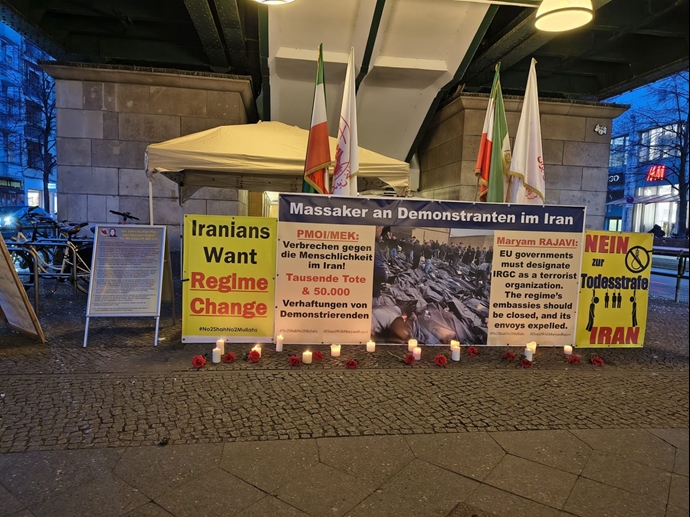 برلین: طنین فراخوان «نه به اعدام» در پایتخت آلمان