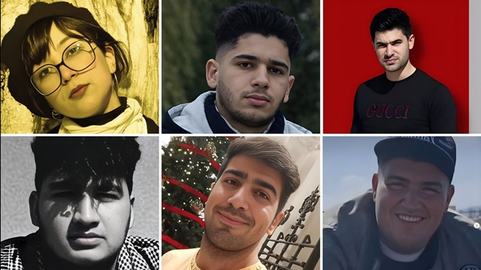 اسامی ۶ شهید مجاهد خلق در جریان قیام سراسری مردم ایران